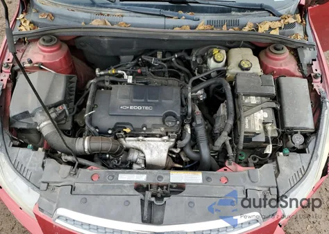 2014 Chevrolet Cruze Lt из США, поврежденный, VIN 1G1PE5SB1E7209735